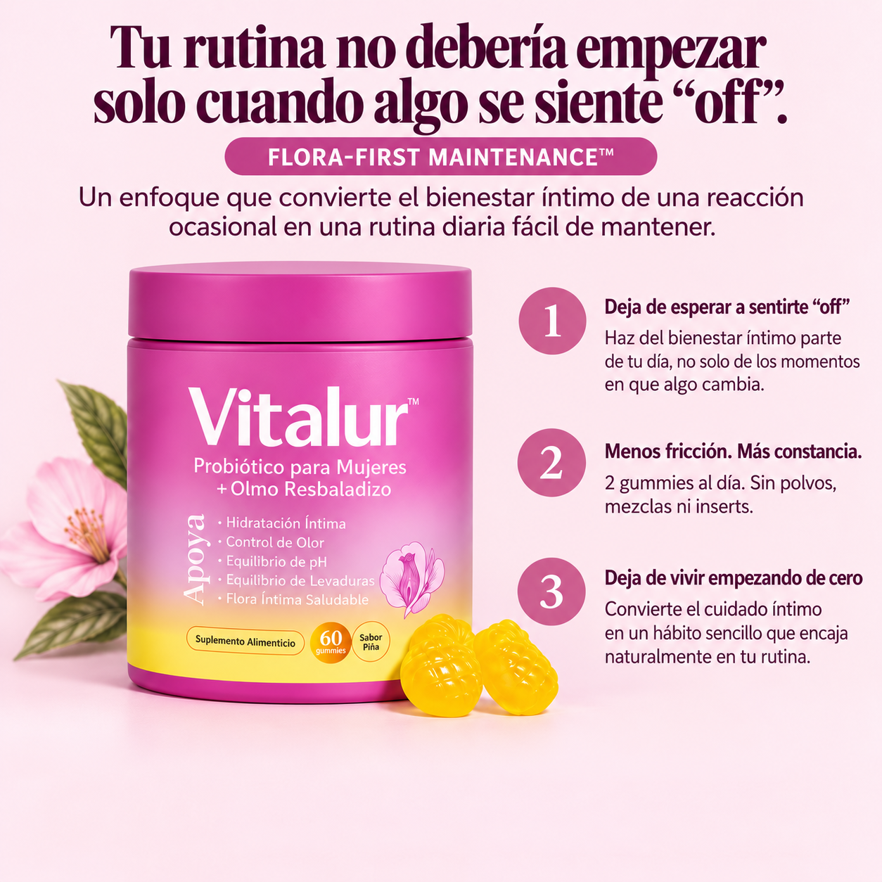 Vitalur™ Daily Flora Gummies