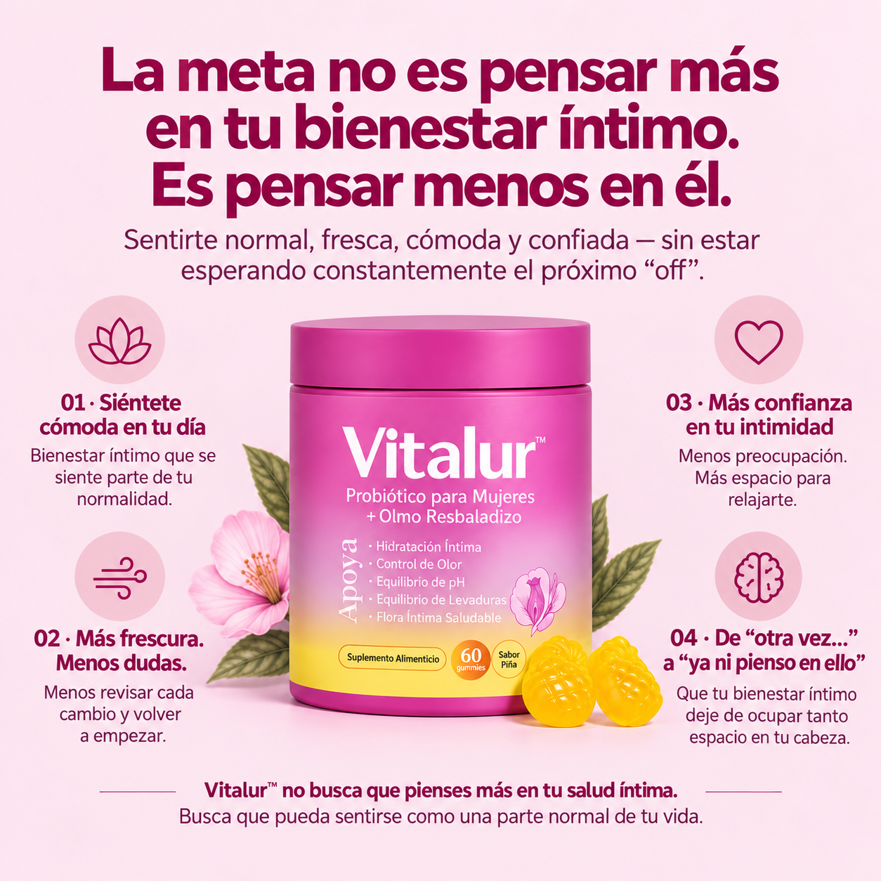 Vitalur™ Daily Flora Gummies